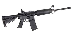 the automatic version of the Bushmaster AR-15