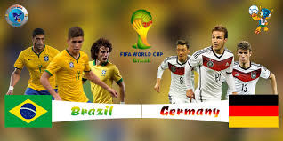 Brazil versus Germany Semi-Final Game